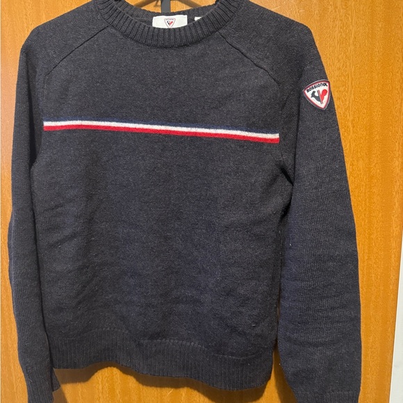 Rossignol Men's Classic Black Pea Coat - Picture 4 of 6